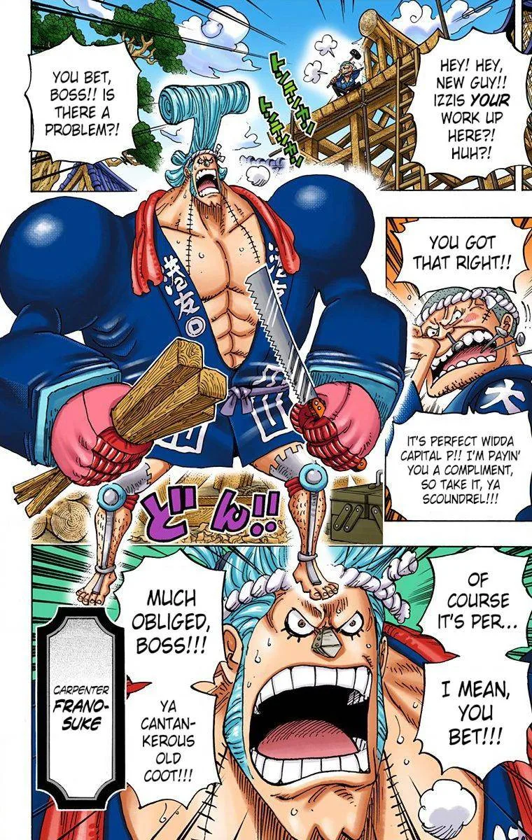 One Piece - Colored Chapter 909 page 9