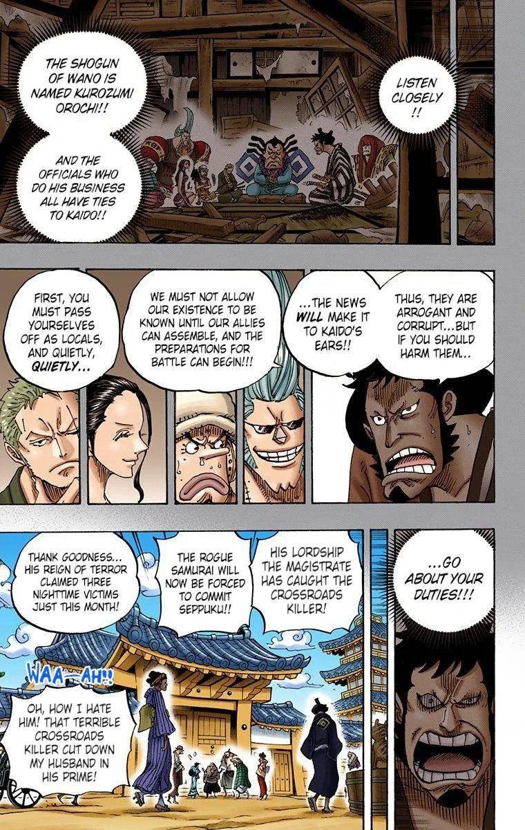 One Piece - Colored Chapter 909 page 12