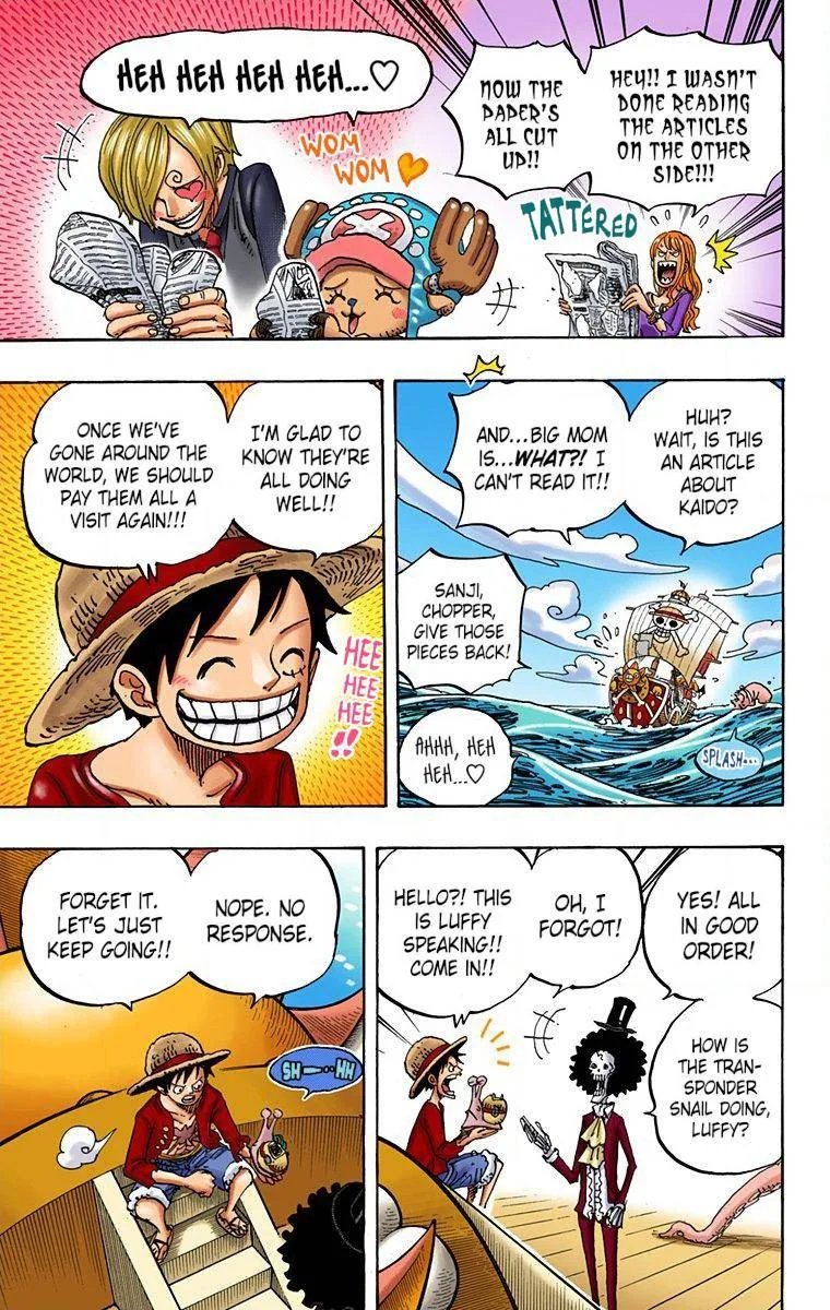 One Piece - Colored Chapter 910 page 4