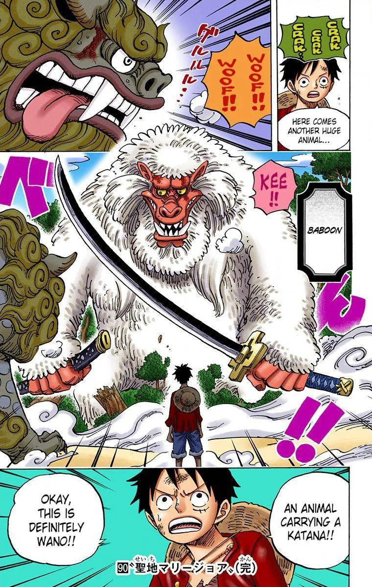 One Piece - Colored Chapter 910 page 12
