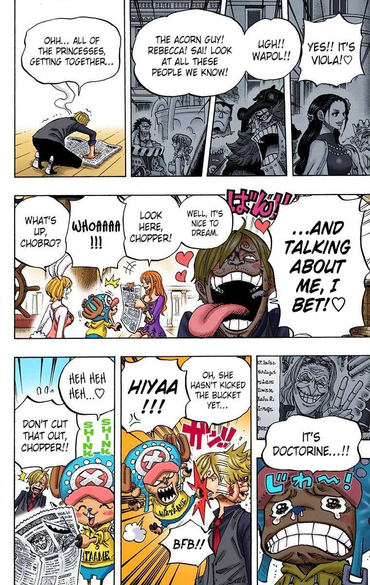 One Piece - Colored Chapter 910 page 3