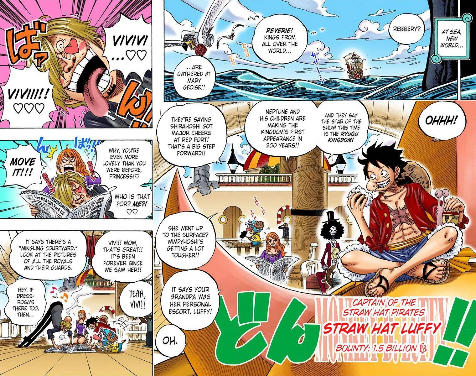 One Piece - Colored Chapter 910 page 2