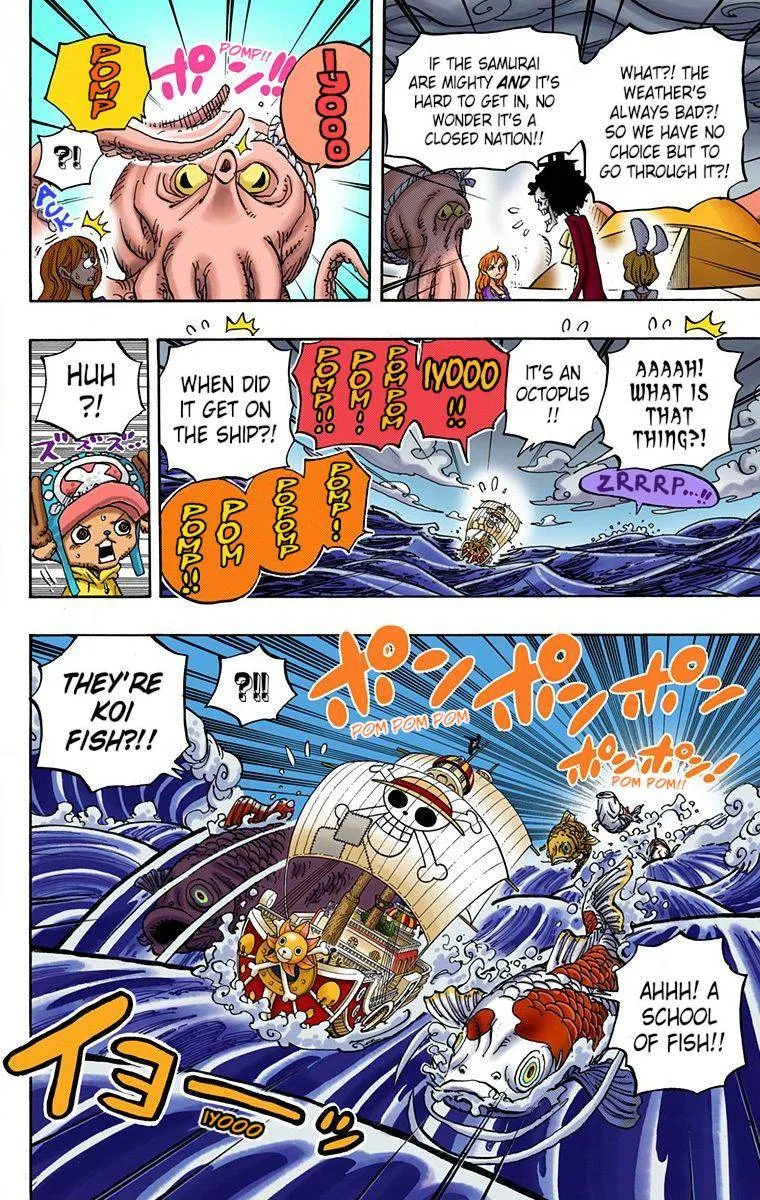One Piece - Colored Chapter 910 page 6