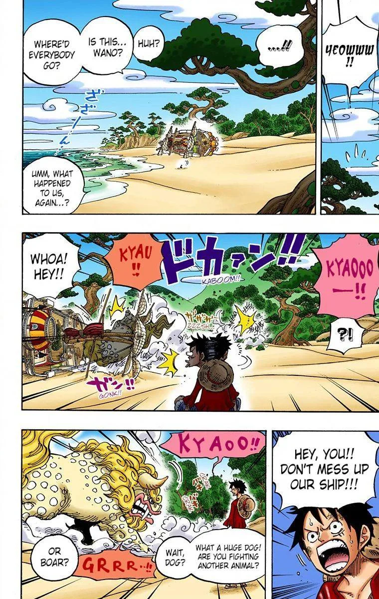 One Piece - Colored Chapter 910 page 11