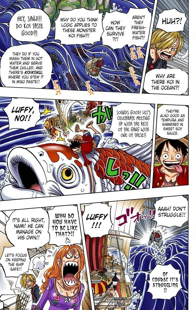 One Piece - Colored Chapter 910 page 7