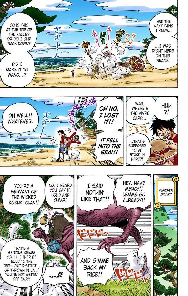 One Piece - Colored Chapter 911 page 11