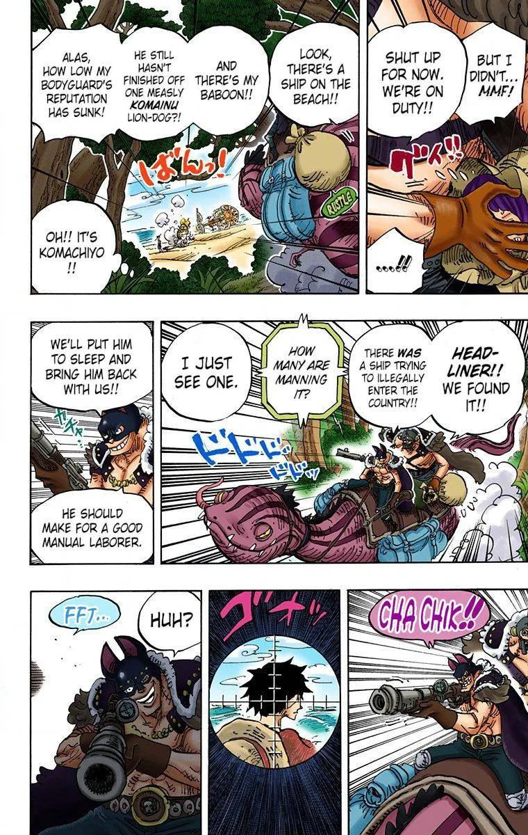 One Piece - Colored Chapter 911 page 12