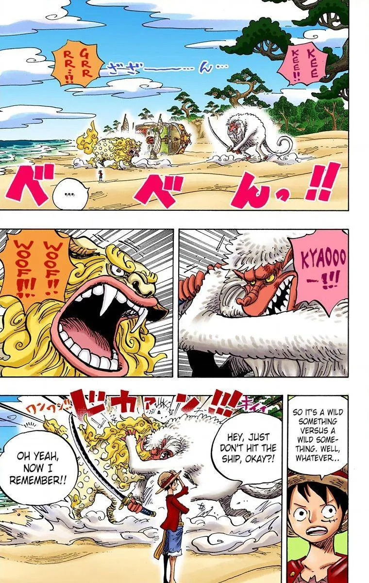 One Piece - Colored Chapter 911 page 9