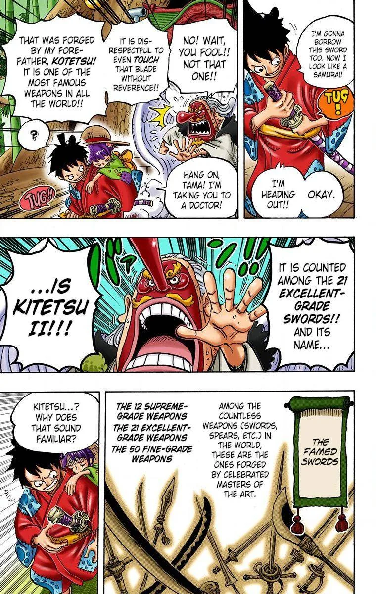 One Piece - Colored Chapter 912 page 9
