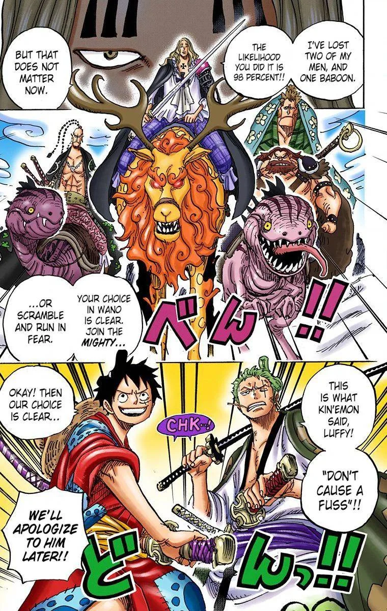 One Piece - Colored Chapter 912 page 19