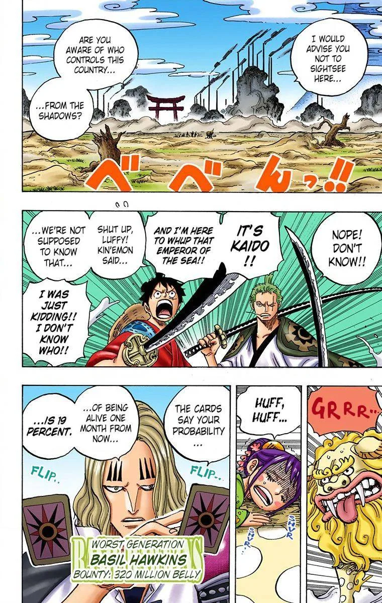 One Piece - Colored Chapter 913 page 2