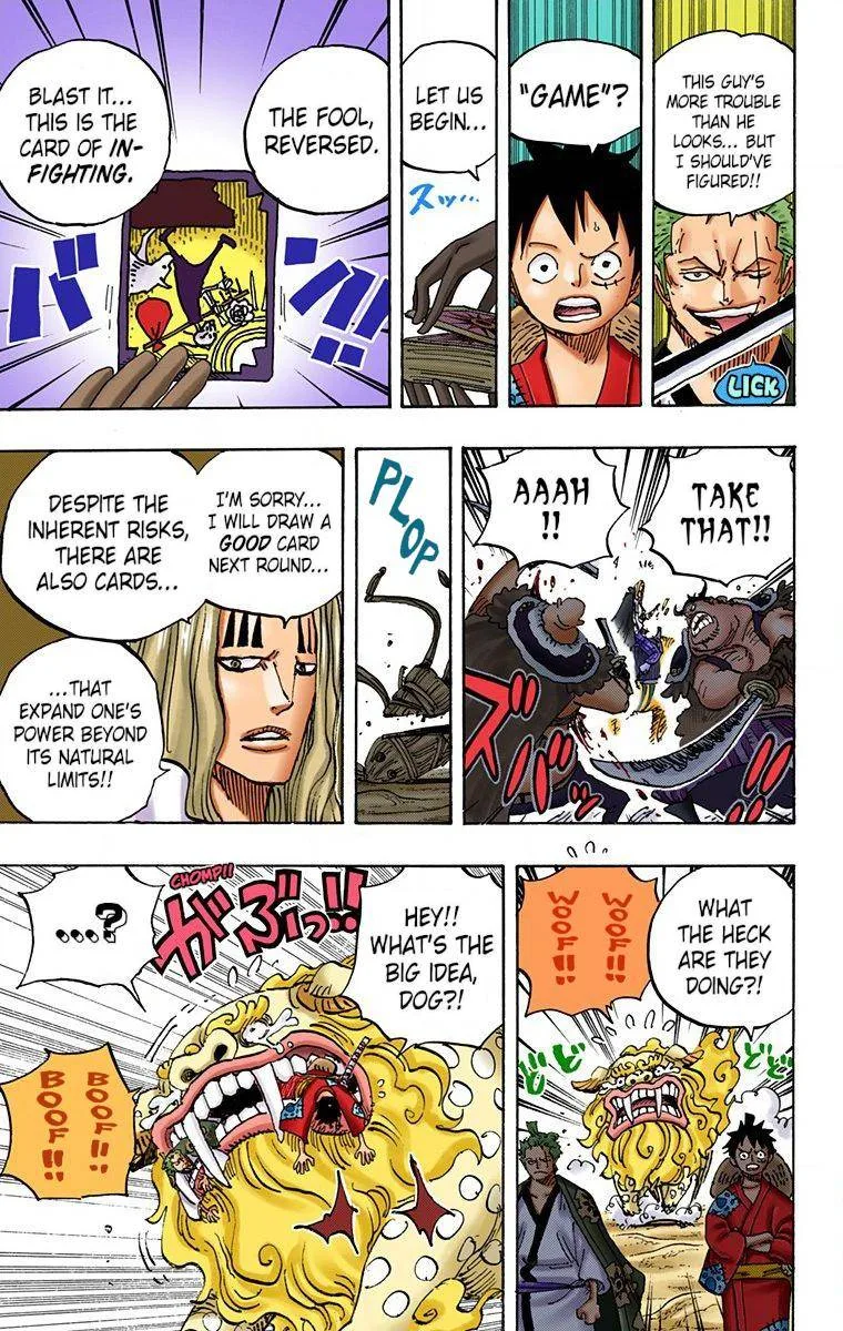 One Piece - Colored Chapter 913 page 8