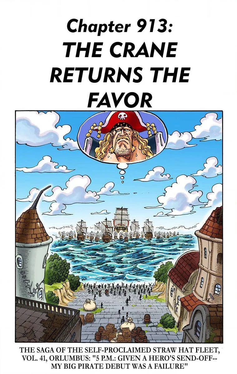 One Piece - Colored Chapter 913 page 1