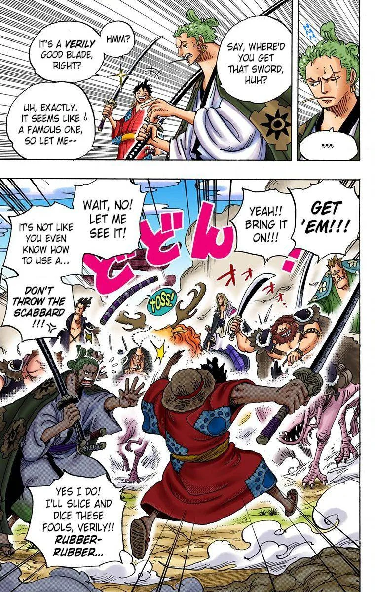 One Piece - Colored Chapter 913 page 3