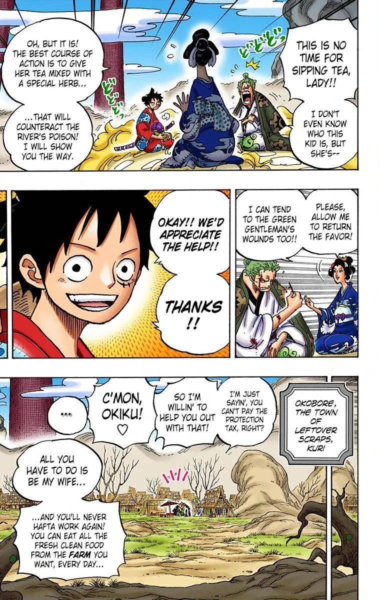 One Piece - Colored Chapter 913 page 12