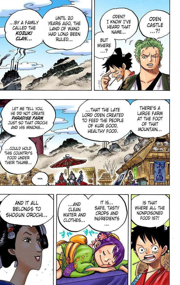 One Piece - Colored Chapter 914 page 9
