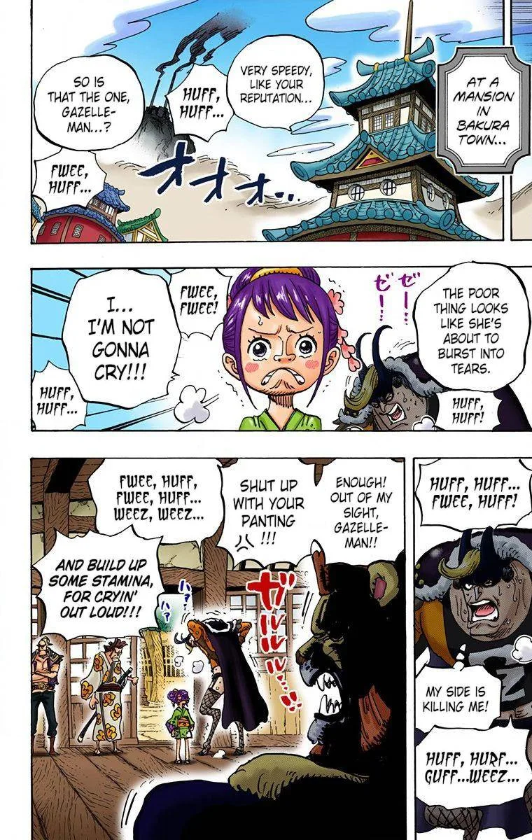 One Piece - Colored Chapter 915 page 4