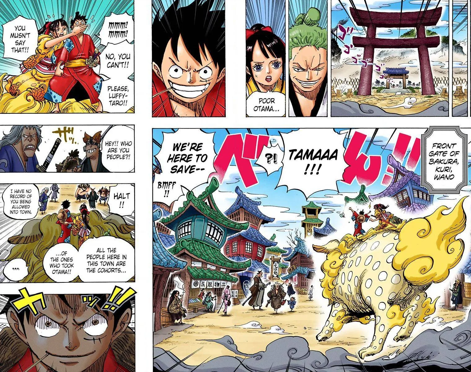 One Piece - Colored Chapter 915 page 8