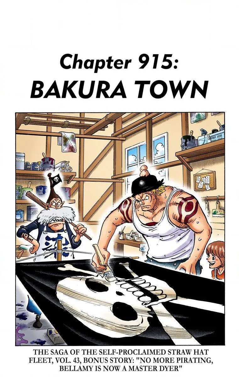 One Piece - Colored Chapter 915 page 1
