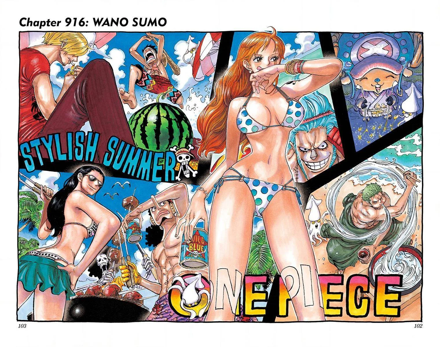 One Piece - Colored Chapter 916 page 1