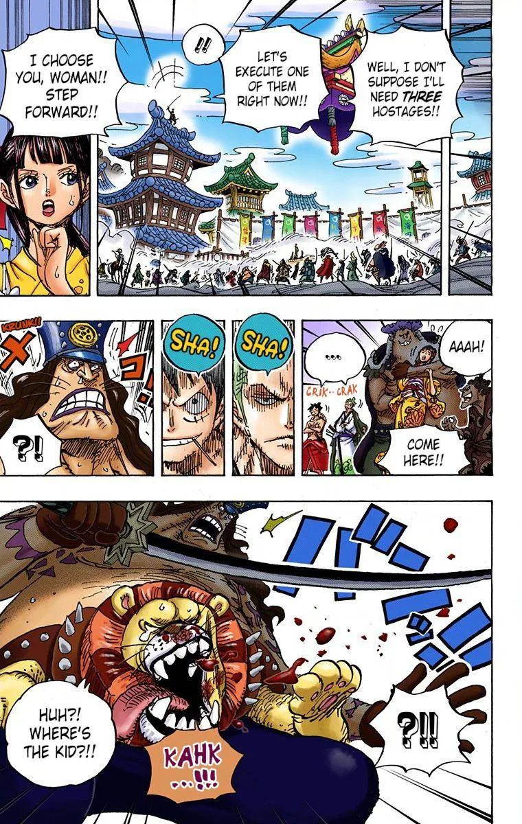 One Piece - Colored Chapter 917 page 13