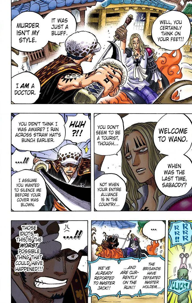 One Piece - Colored Chapter 918 page 10
