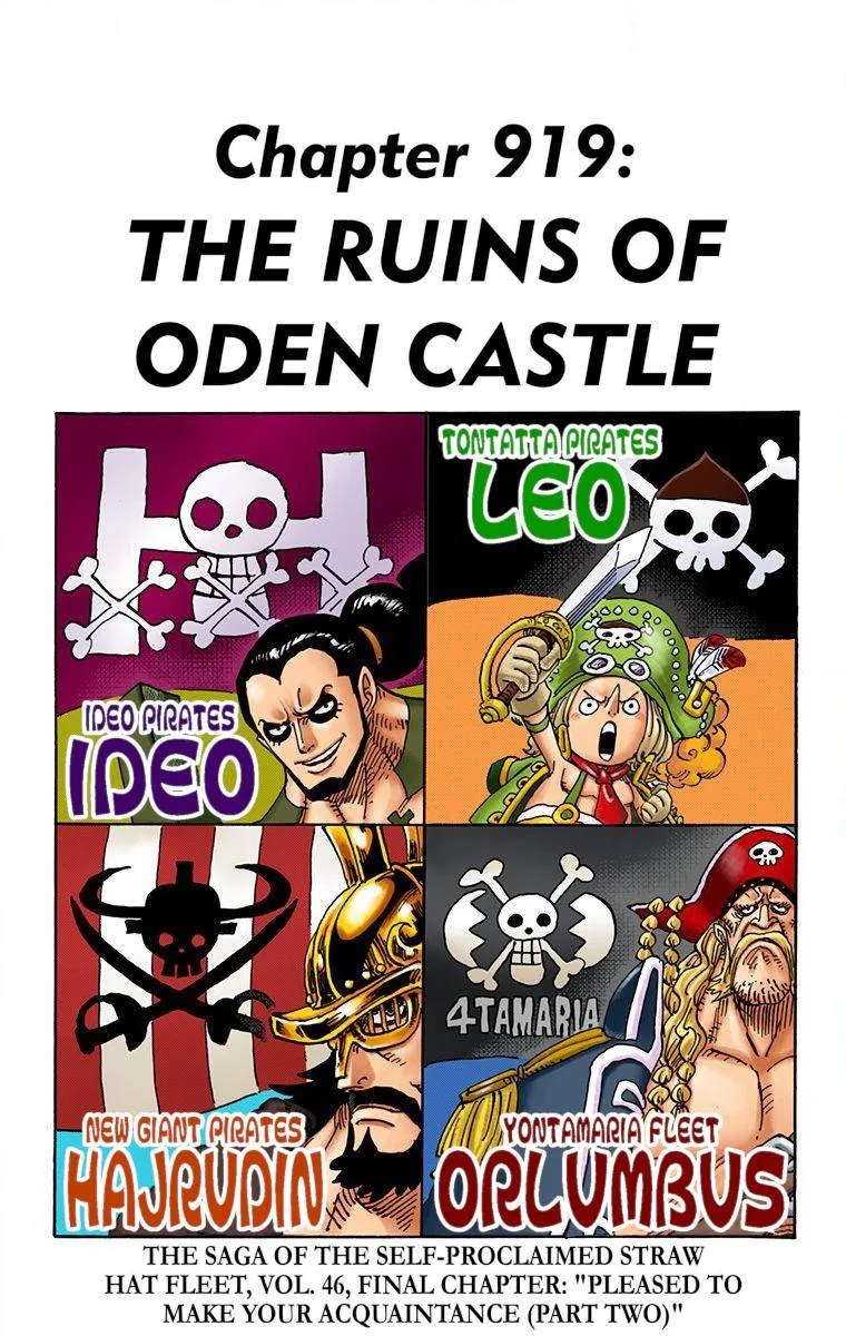 One Piece - Colored Chapter 919 page 1