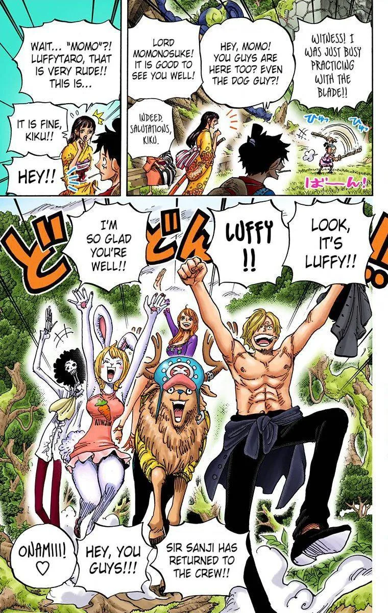 One Piece - Colored Chapter 919 page 13