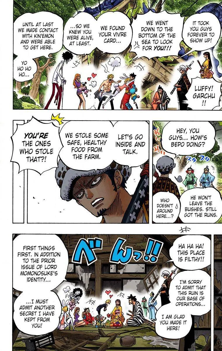One Piece - Colored Chapter 919 page 14