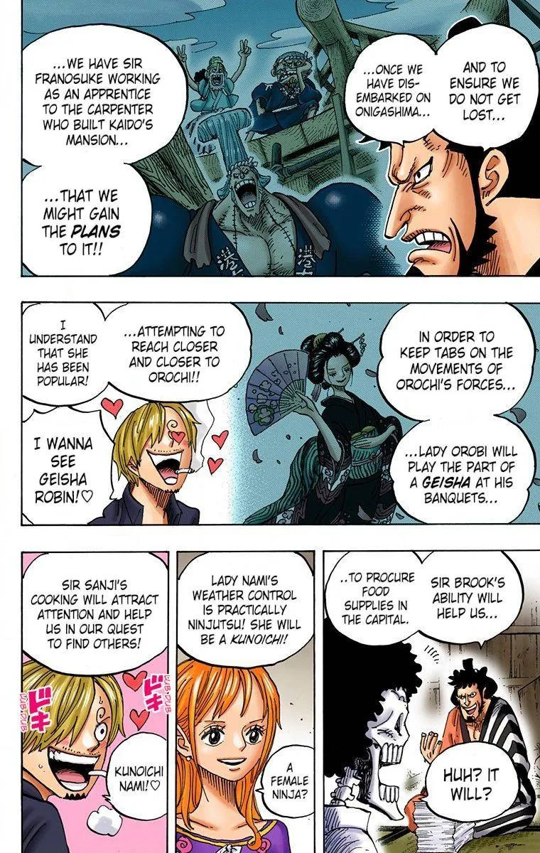 One Piece - Colored Chapter 921 page 6
