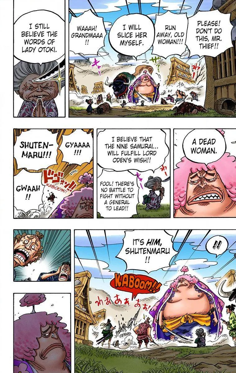 One Piece - Colored Chapter 921 page 12
