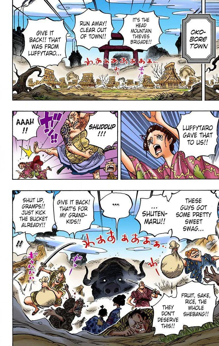 One Piece - Colored Chapter 921 page 10