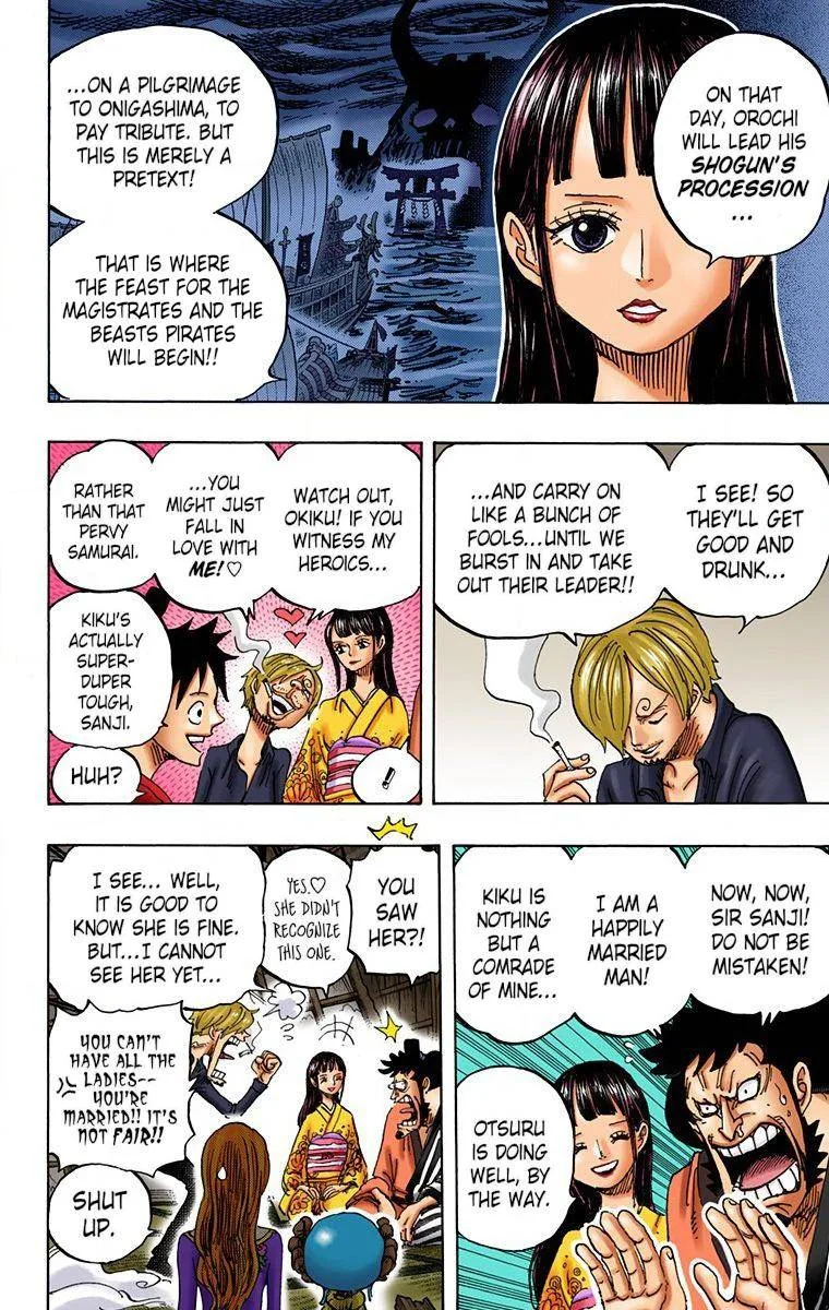 One Piece - Colored Chapter 921 page 4