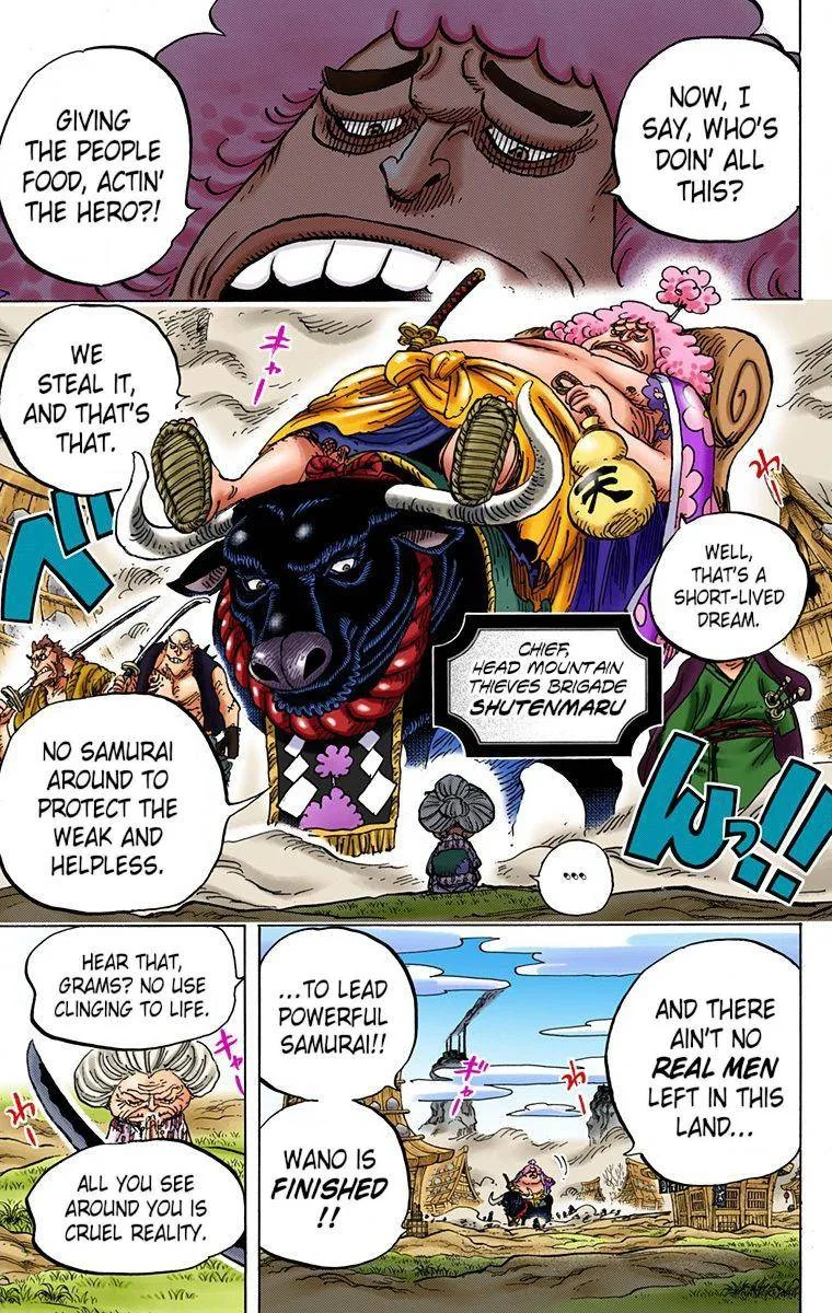 One Piece - Colored Chapter 921 page 11