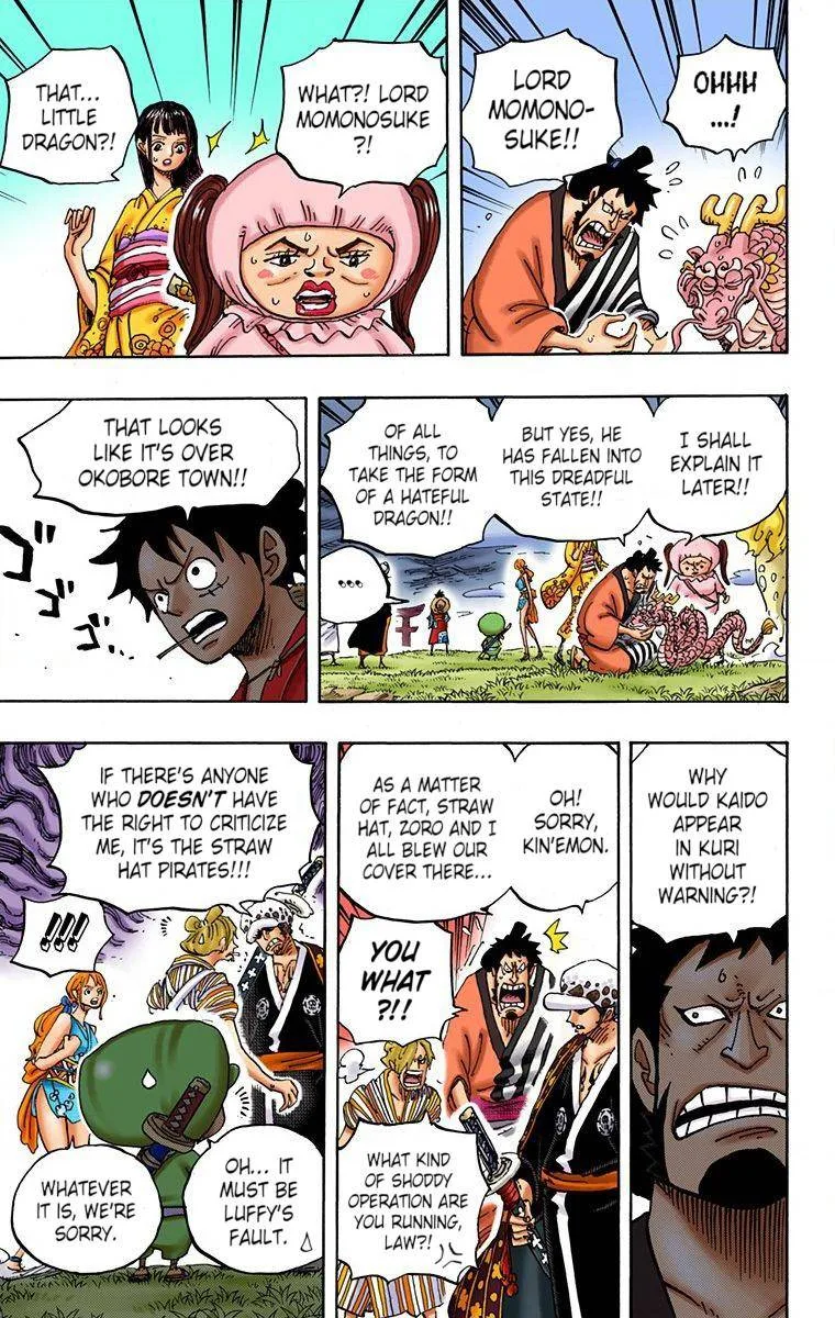 One Piece - Colored Chapter 922 page 10