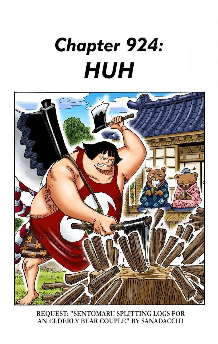 One Piece - Colored Chapter 924 page 1
