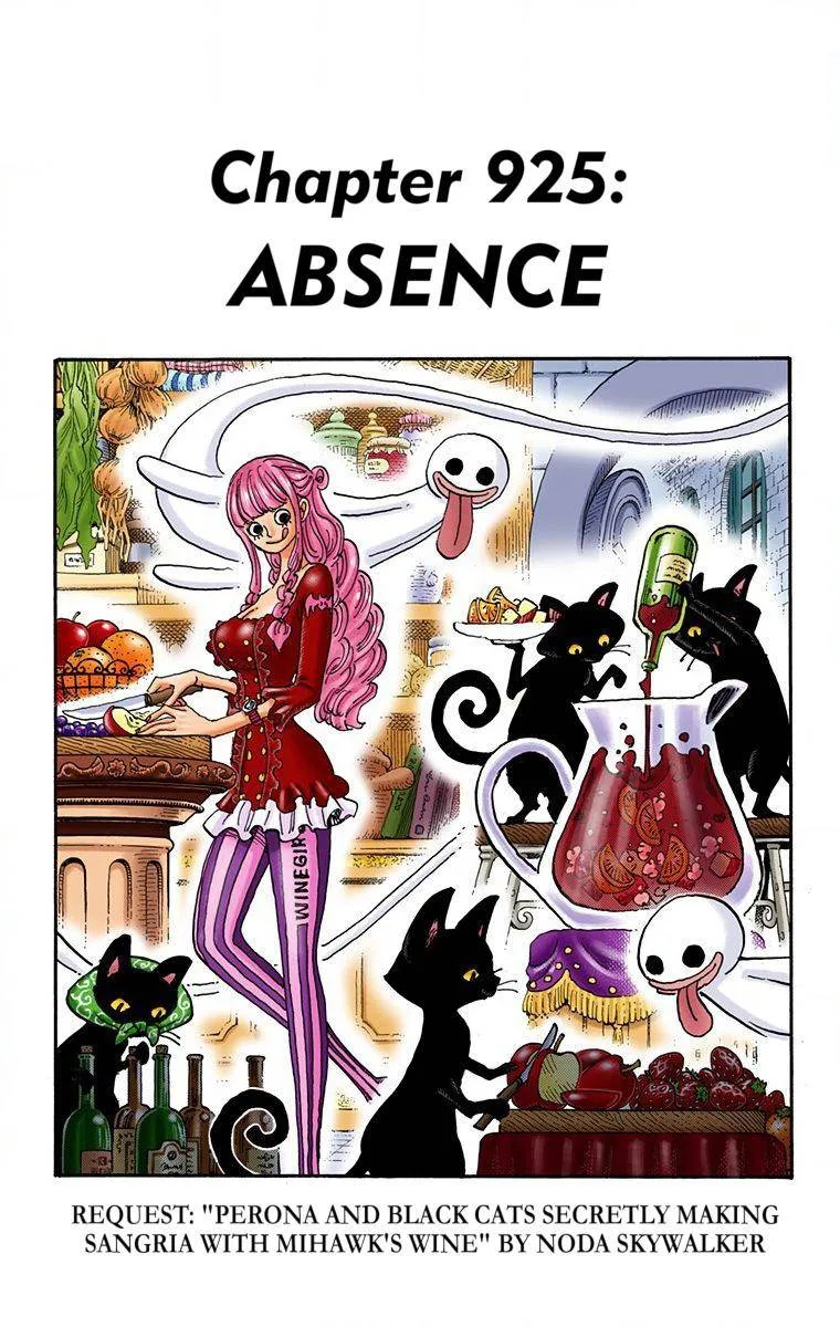 One Piece - Colored Chapter 925 page 1