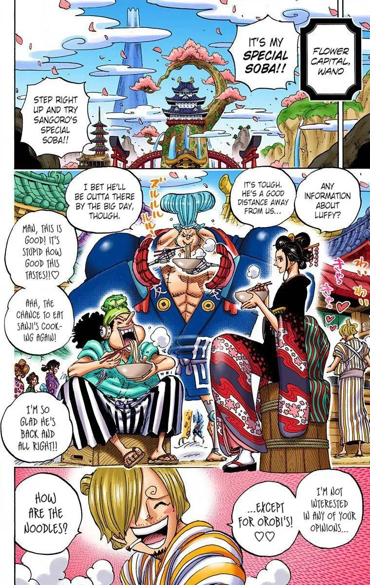 One Piece - Colored Chapter 927 page 2