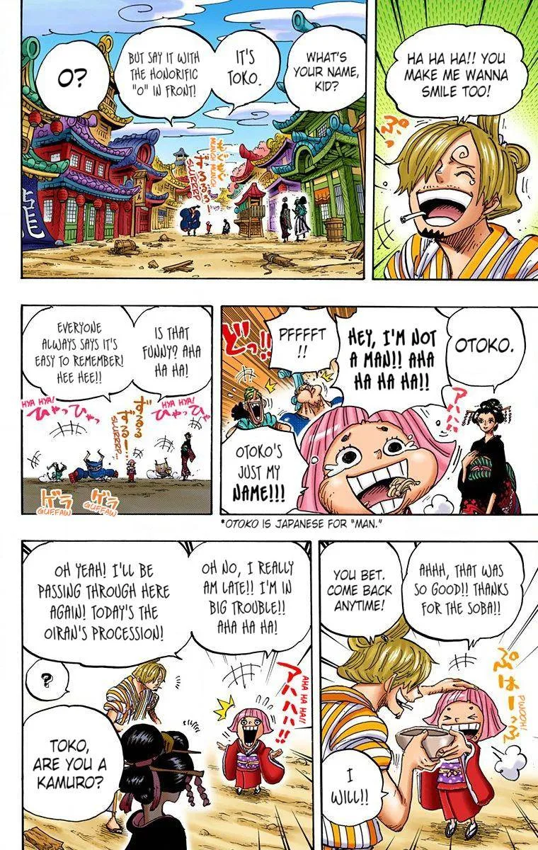 One Piece - Colored Chapter 927 page 10