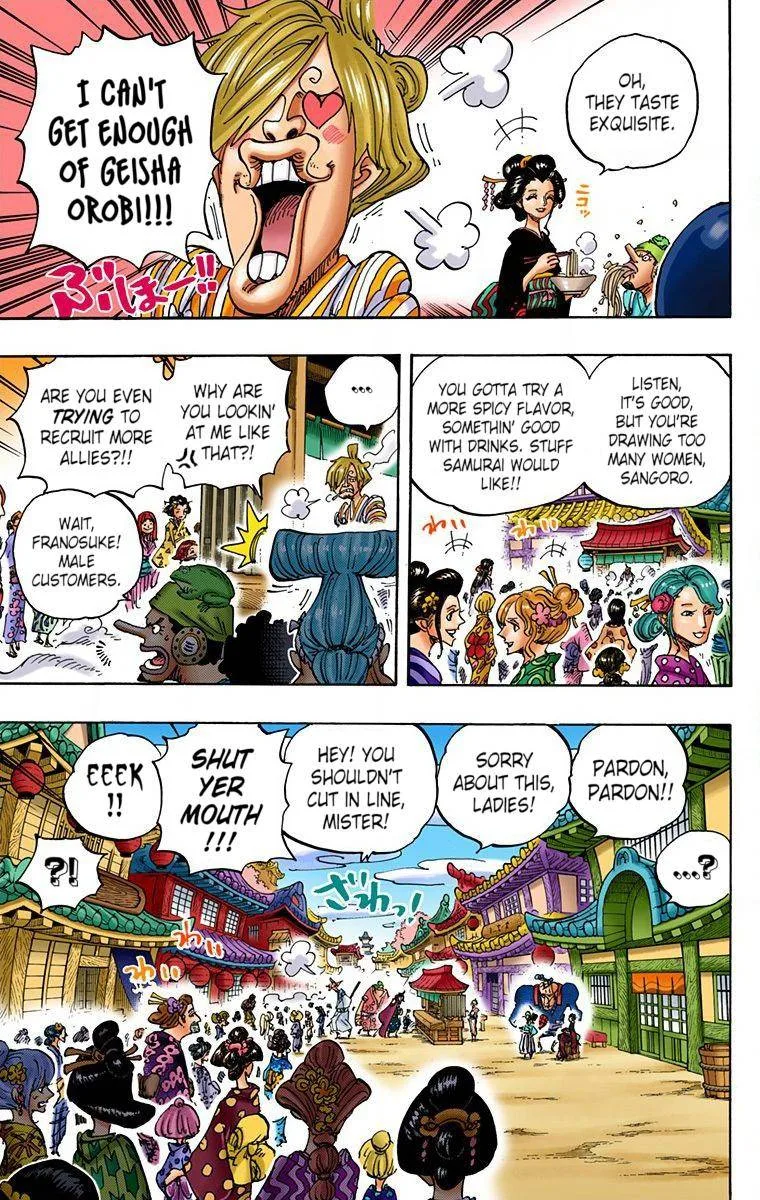 One Piece - Colored Chapter 927 page 3