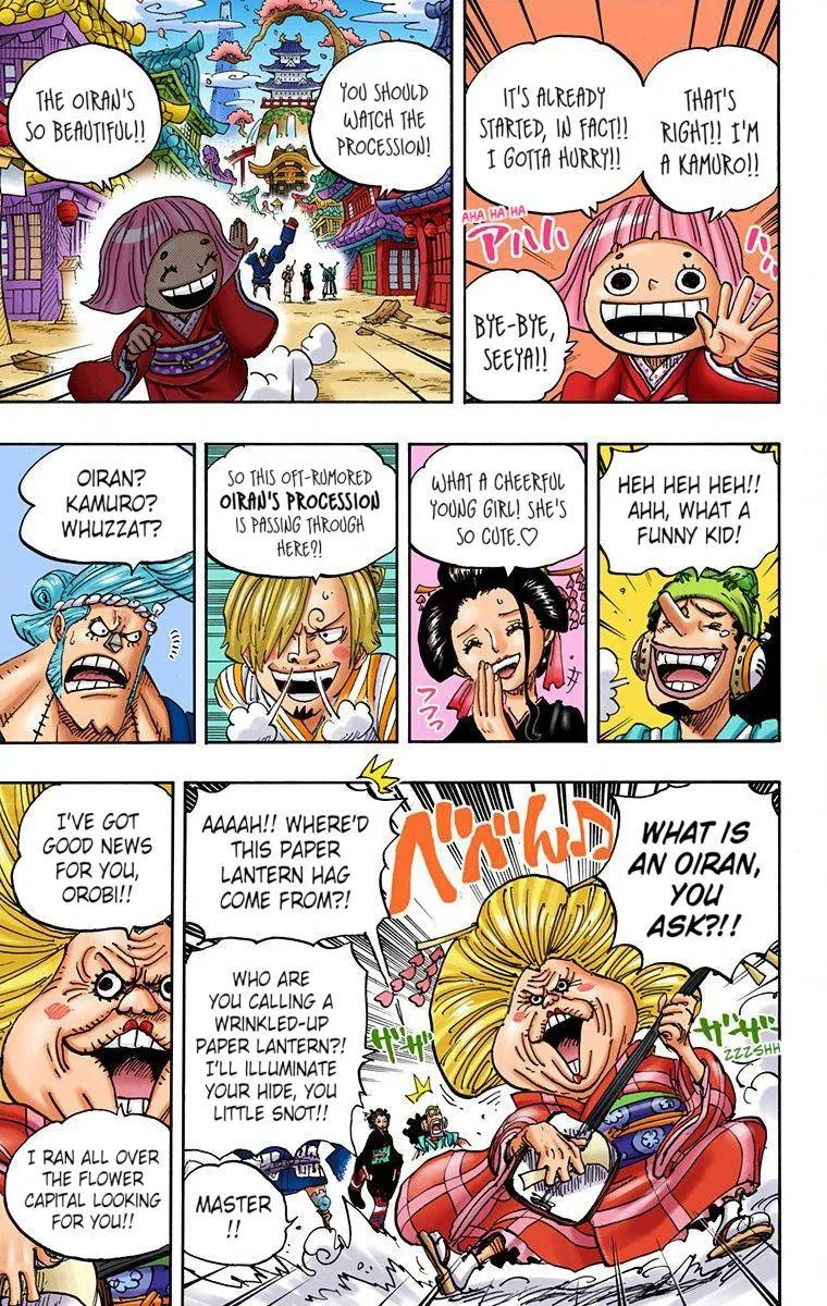One Piece - Colored Chapter 927 page 11