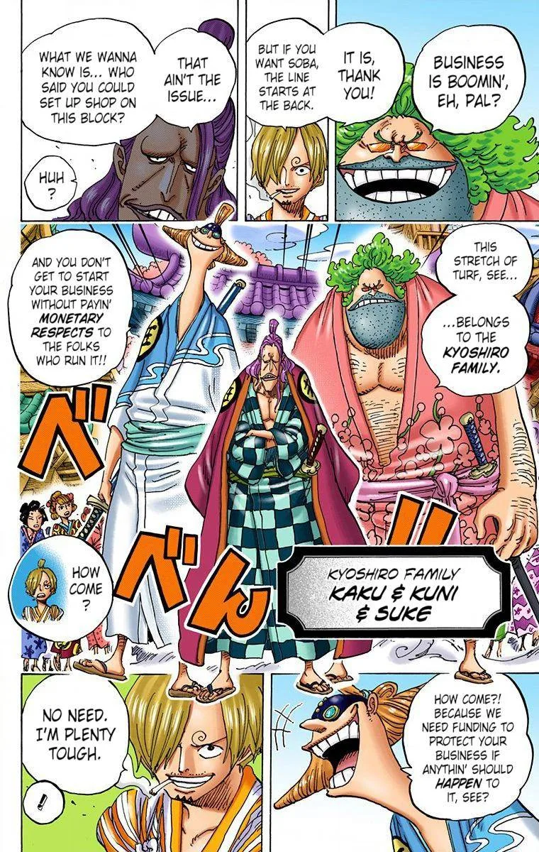 One Piece - Colored Chapter 927 page 4