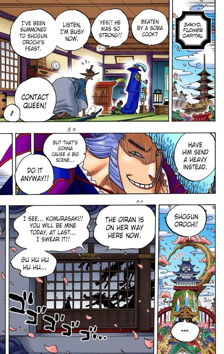 One Piece - Colored Chapter 927 page 15