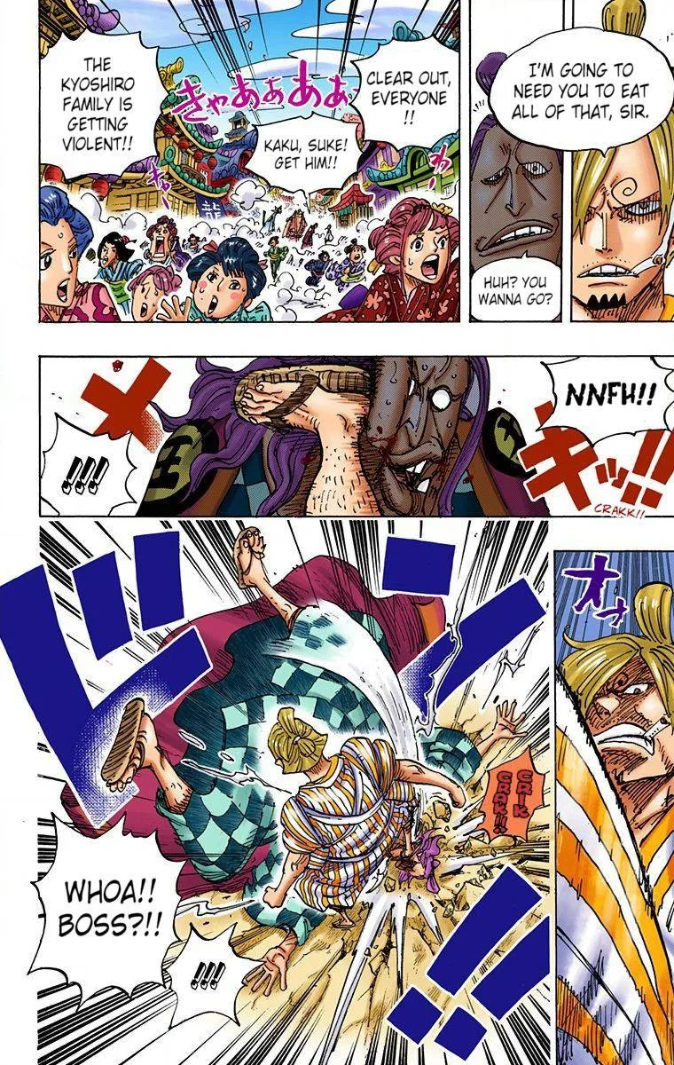 One Piece - Colored Chapter 927 page 6