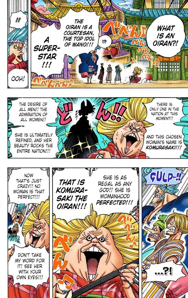 One Piece - Colored Chapter 927 page 12