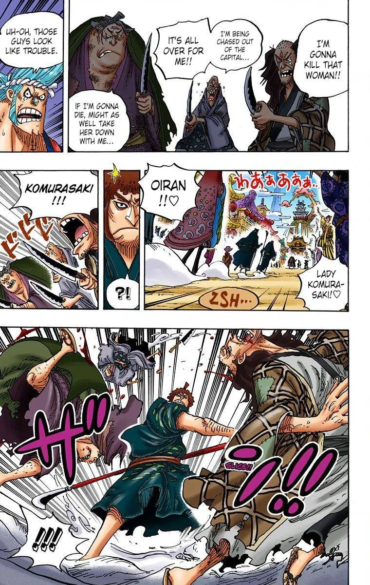 One Piece - Colored Chapter 928 page 7