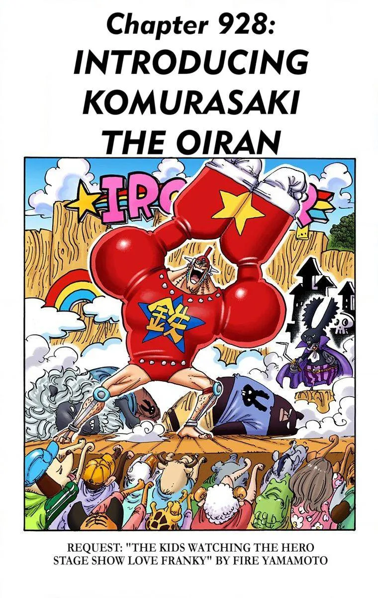 One Piece - Colored Chapter 928 page 1