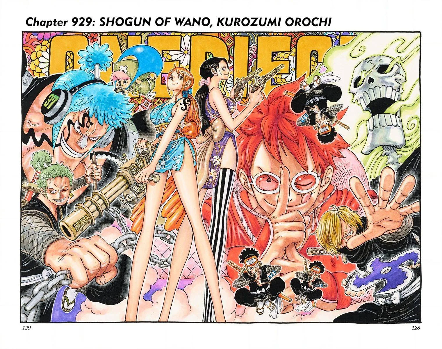 One Piece - Colored Chapter 929 page 1
