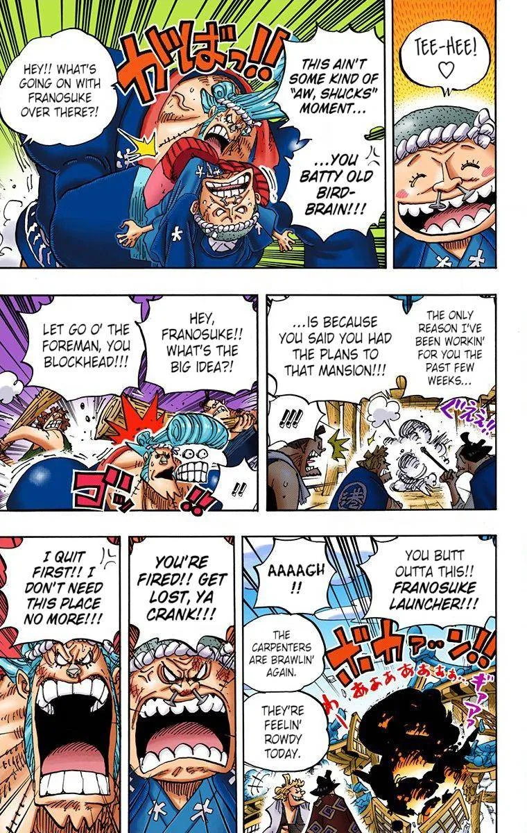 One Piece - Colored Chapter 929 page 3