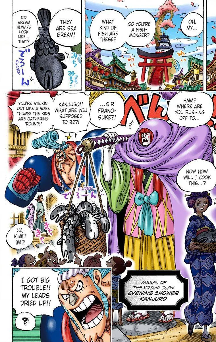 One Piece - Colored Chapter 929 page 4